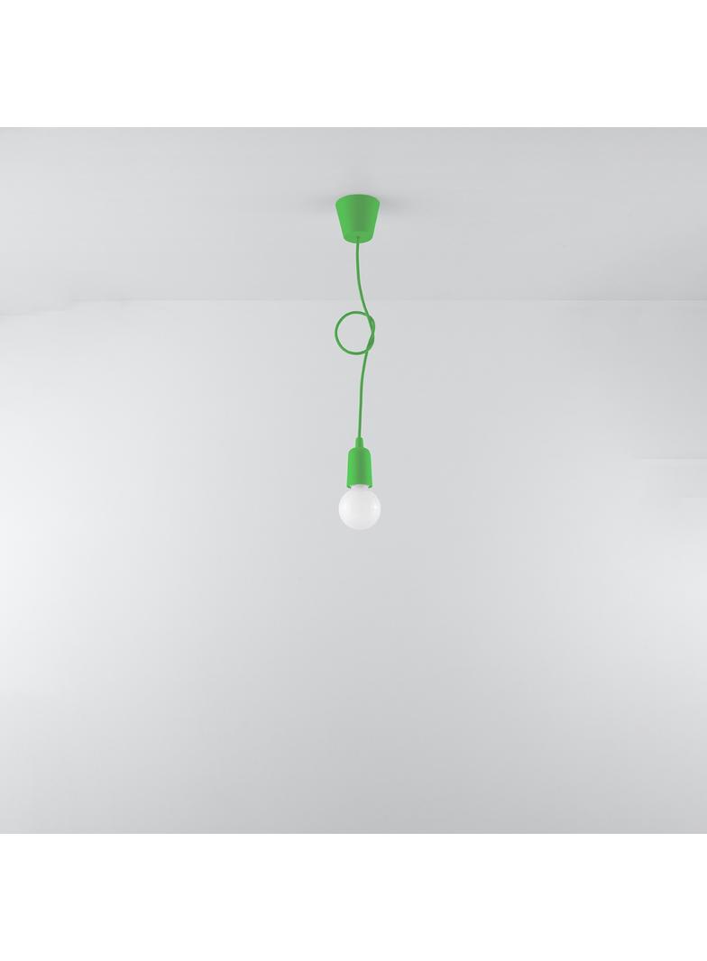 Sollux Lampa wisząca DIEGO 1 zielony SL.0581