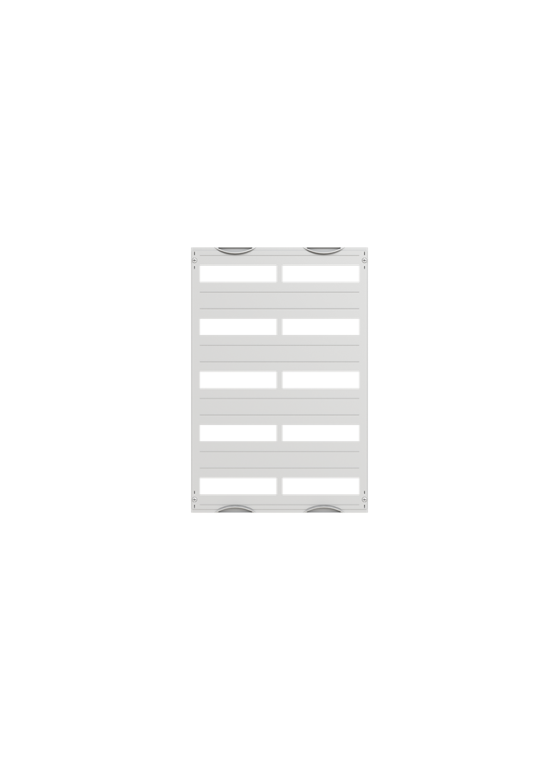 AS225 Maskownica z wycięciami pod mod. 750x500mm