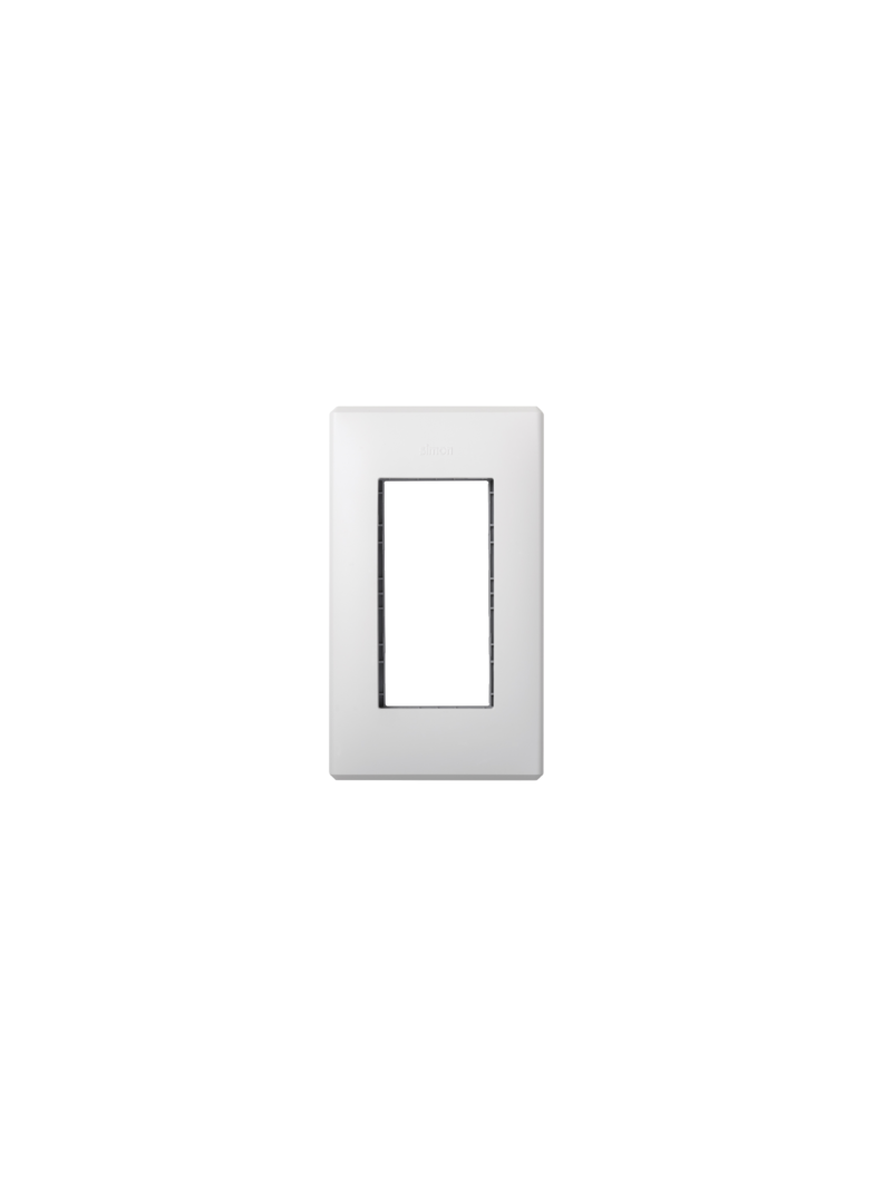 Simon Connect Ramka obudowy S500 1-modułowa 2x K45 czysta biel