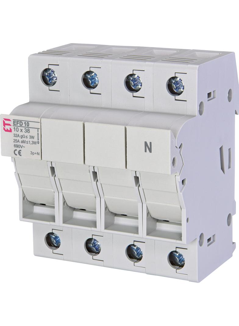 Rozłącznik bezpiecznikowy EFD 10 3P+N 002540005 ETI