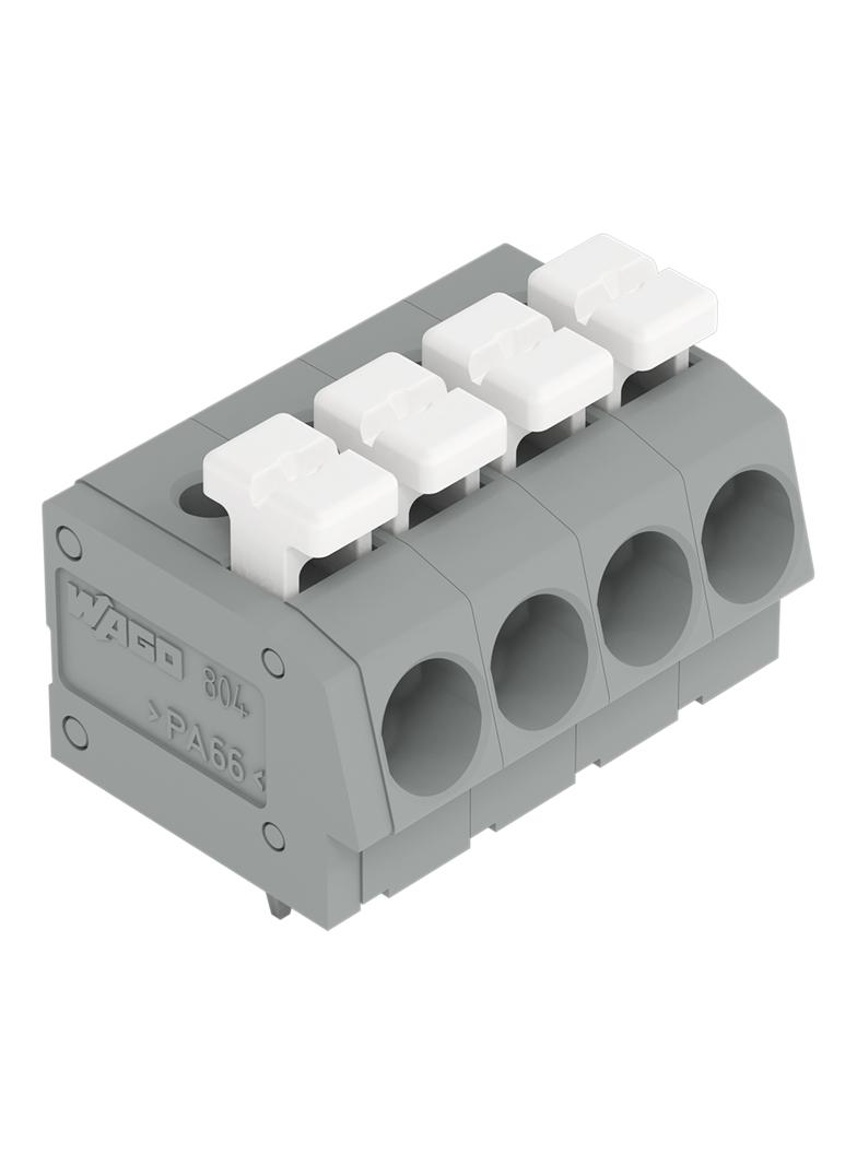 listwa zaciskowa do pł. drukowanych 5-bieg. szara raster 5 mm /45szt./ WAGO