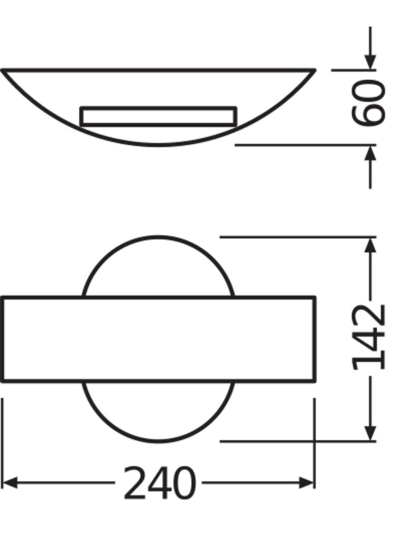 ENDURA STYLE SHIELD RD 11W DG LEDV Oprawa zewnętrzna