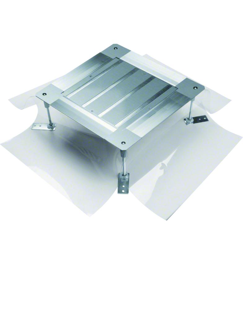 tehalit.UK Uniwersalna puszka podłogowa na nóżkach rozmiar 2 165-215mm stal UDH2165215 HAGER