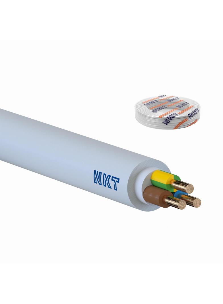 Przewód instalacyjny NYM-J 3x2,5mm2 /100m/ NKT