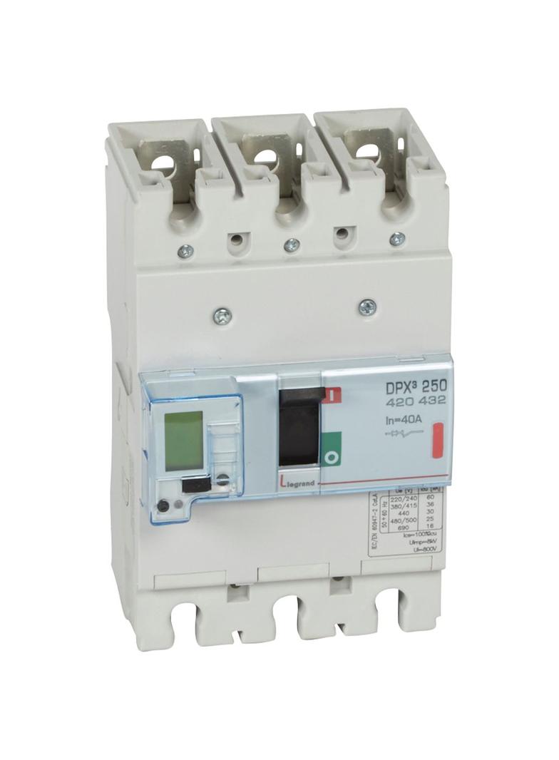WYŁĄCZNIK DPX3 250 EL+P 3P 40A 36KA, Legrand