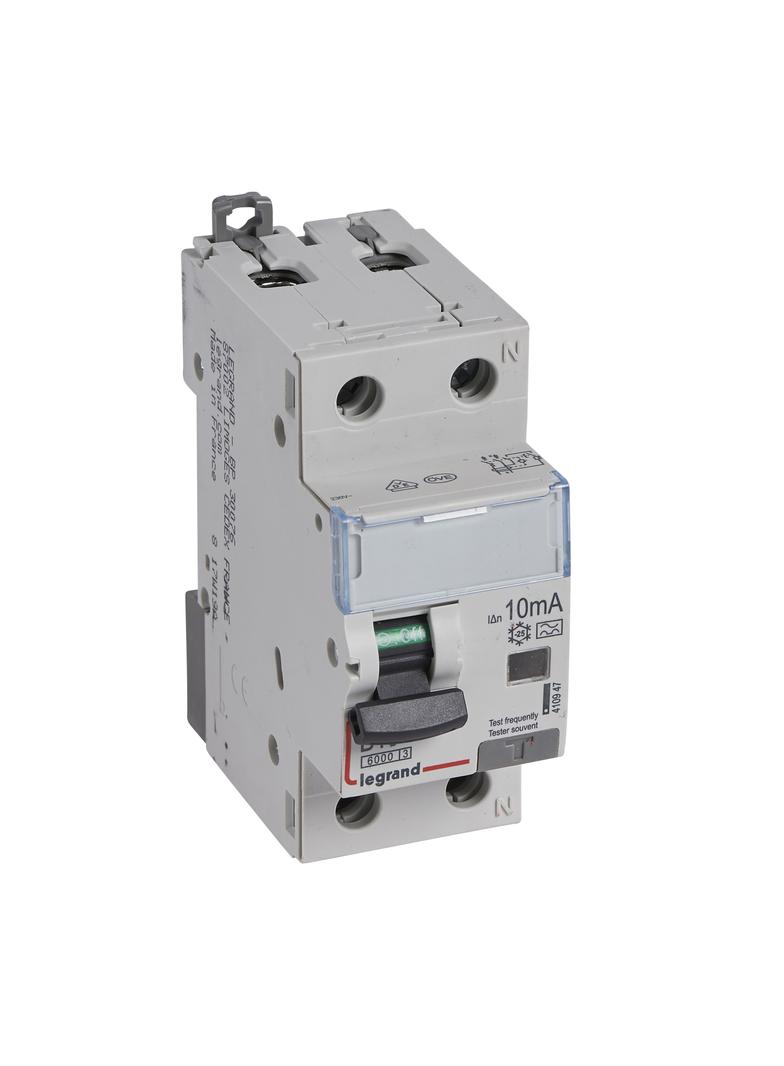Wyłącznik Różnicowo-Nadprądowy 2P 16A B 0,01A Typa P312 DX3 410947 LEGRAND