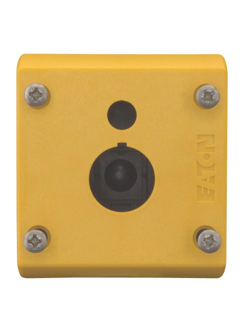 M22-IY1-XPV60 Obudowa natynkowa 1 otwór 22mm żółta - do M22-XPV… 167798 EATON