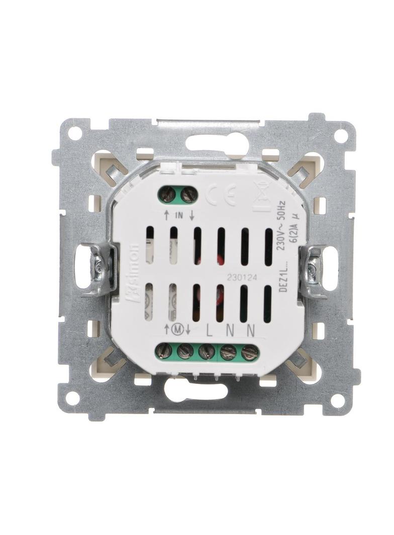 Simon 54 Lokalny sterownik roletowy z automatyczną kalibracją i programowalną pozycją ulubioną kremo