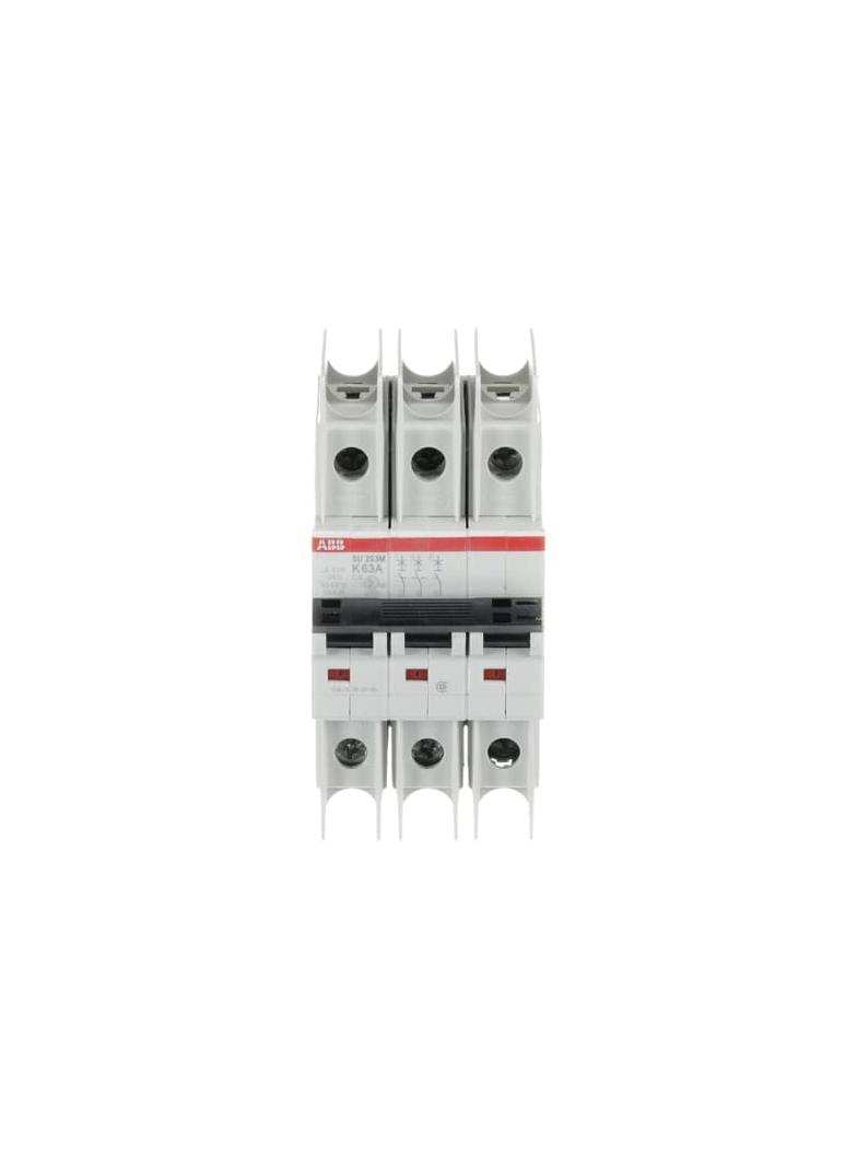 SU203M-K63 Wyłącznik nadprądowy 10kA 3P K63A 2CDS273337R0607 ABB