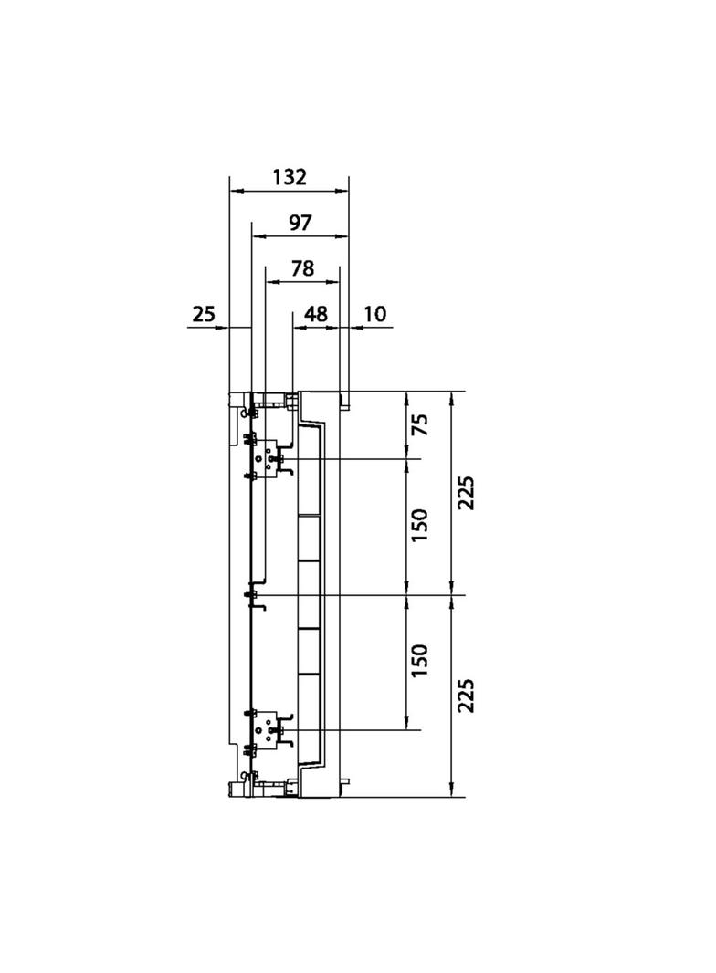 univers N Blok dla zacisków szeregowych poziomych 450x250mm UD31A1 HAGER