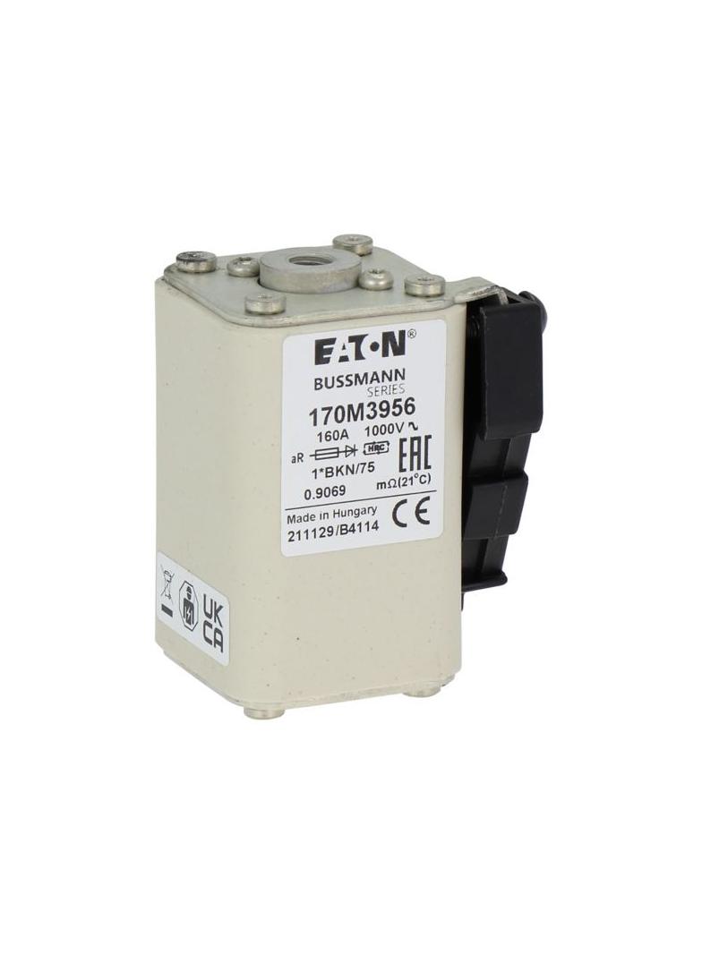FUSE 160A 1000V 1*BKN/75 AR Wkładka szybka 160A AC 1000V rozmiar 1 43x61x74 mm aR I 170M3956 EATON