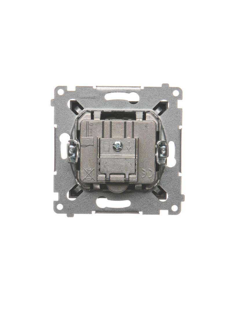 Simon 54 Gniazdo antenowe R-TV końcowe separowane tłum.1dB antracyt DAK.01/48 KONTAKT