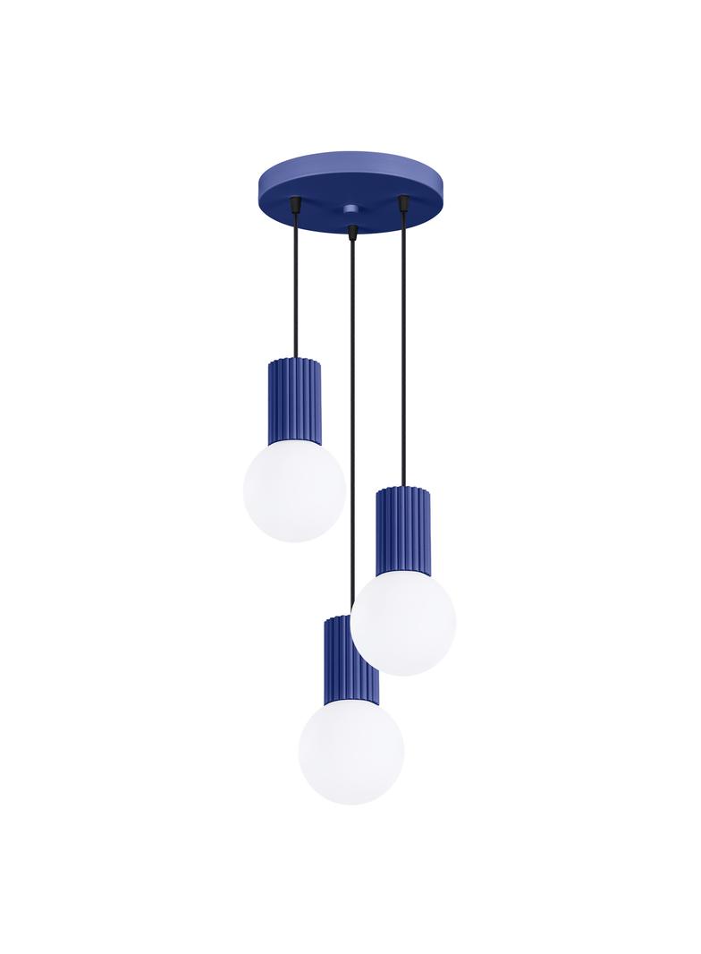 Lampa wisząca HALO 3P ultramaryna