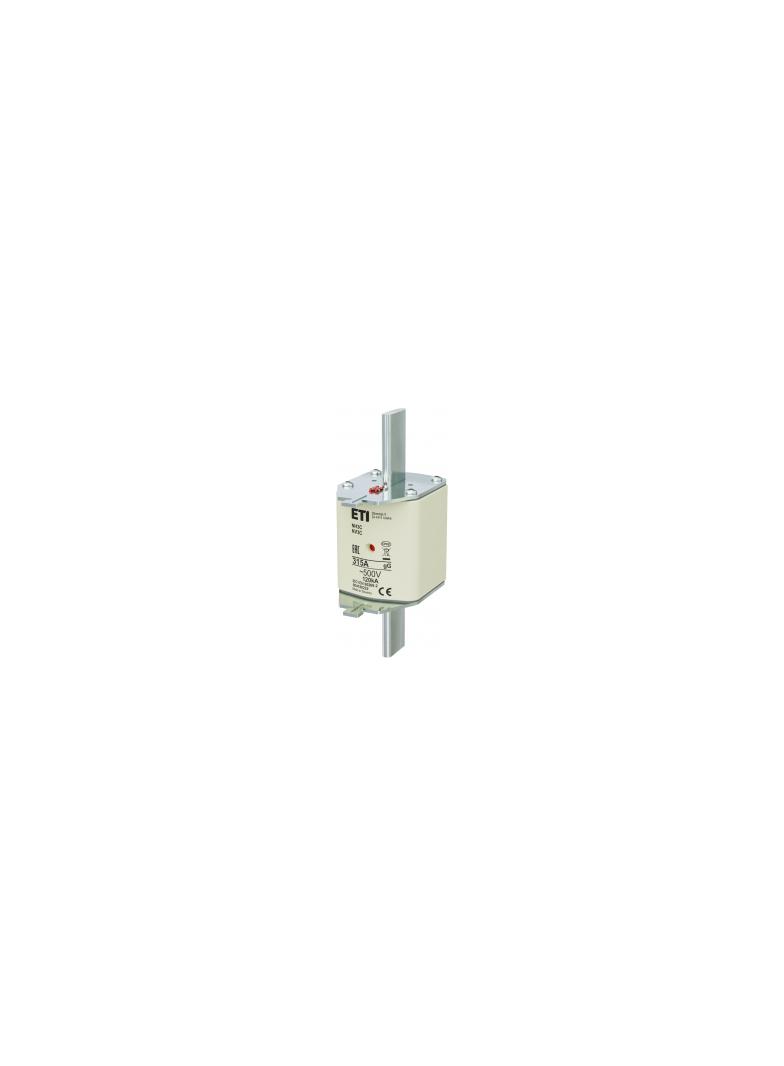 Wkładka topikowa NH zwłoczna KOMBI NH3C gG 315A 500V 004186222 ETI