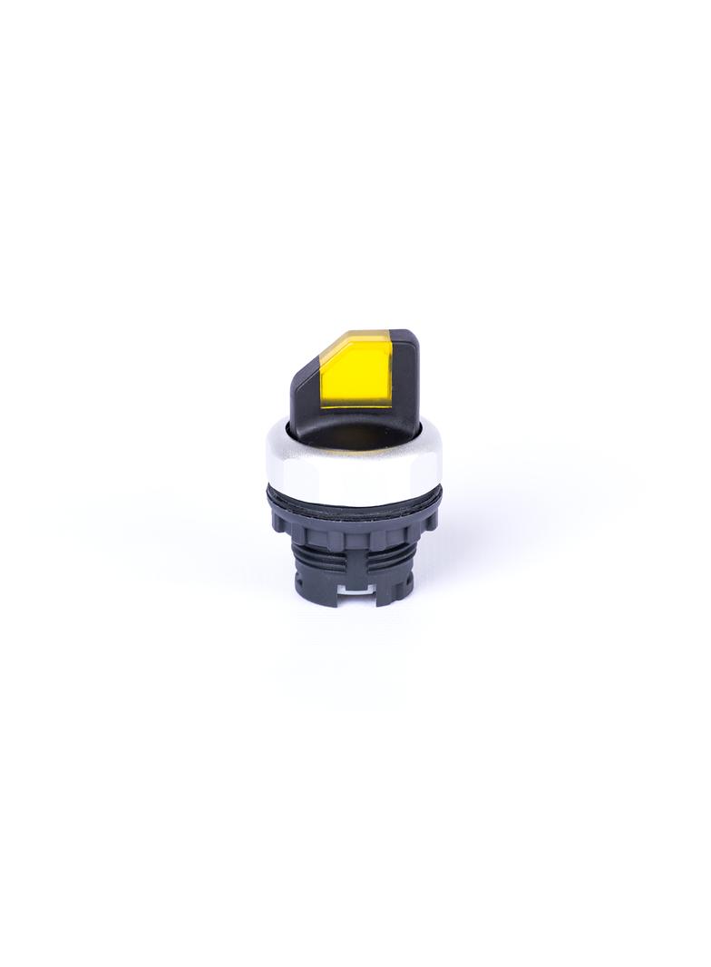 Ex9P1 SSI y 2-pozycyjny przełącznik piórkowy z samopowrotem możliwość podświetlenia żółty 105520