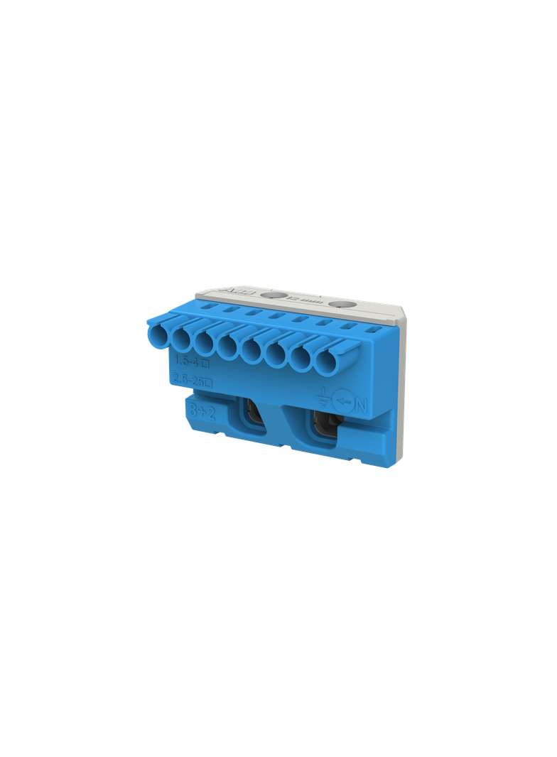 Listwa zaciskowa wtykowa N 8*1,5-4mm2+2*25mm2