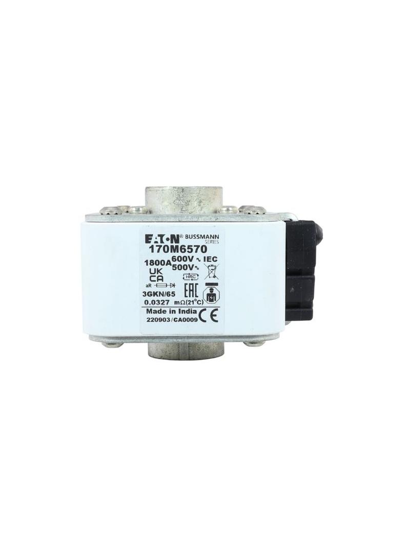 FUSE 1800A 600V 3GKN/65 AR UR Wkładka szybka 1800A AC 600V rozmiar 3 76x92x65 mm aR IEC UL 170M6570