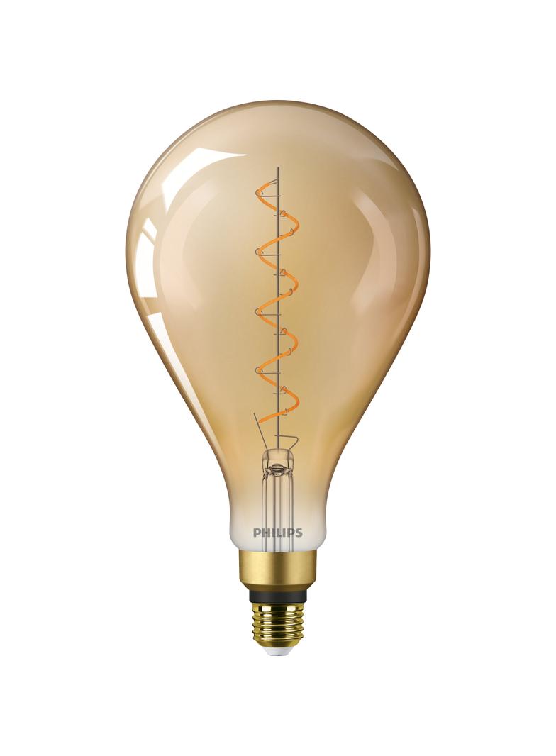 Żarówka LED 4,5W=28W 300lm 1800K LED classic-giant 28W E27 A160 GOLD PHILIPS