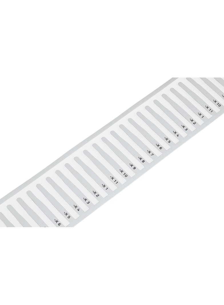 tabliczki do tulejki oznacznikowej 12 x 4 mm białe 2500 szt./rolka WAGO