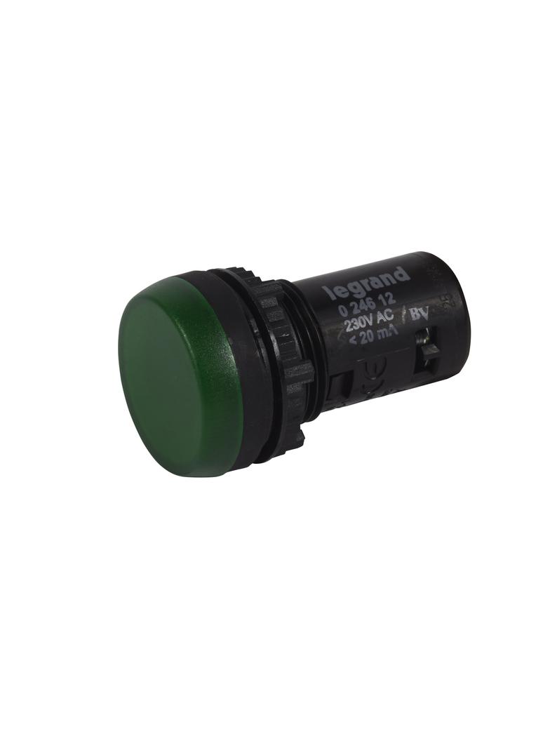 Osmoz Lampka Sygnalizacyjna Led IP69 Zielona 230 V AC 024612 LEGRAND