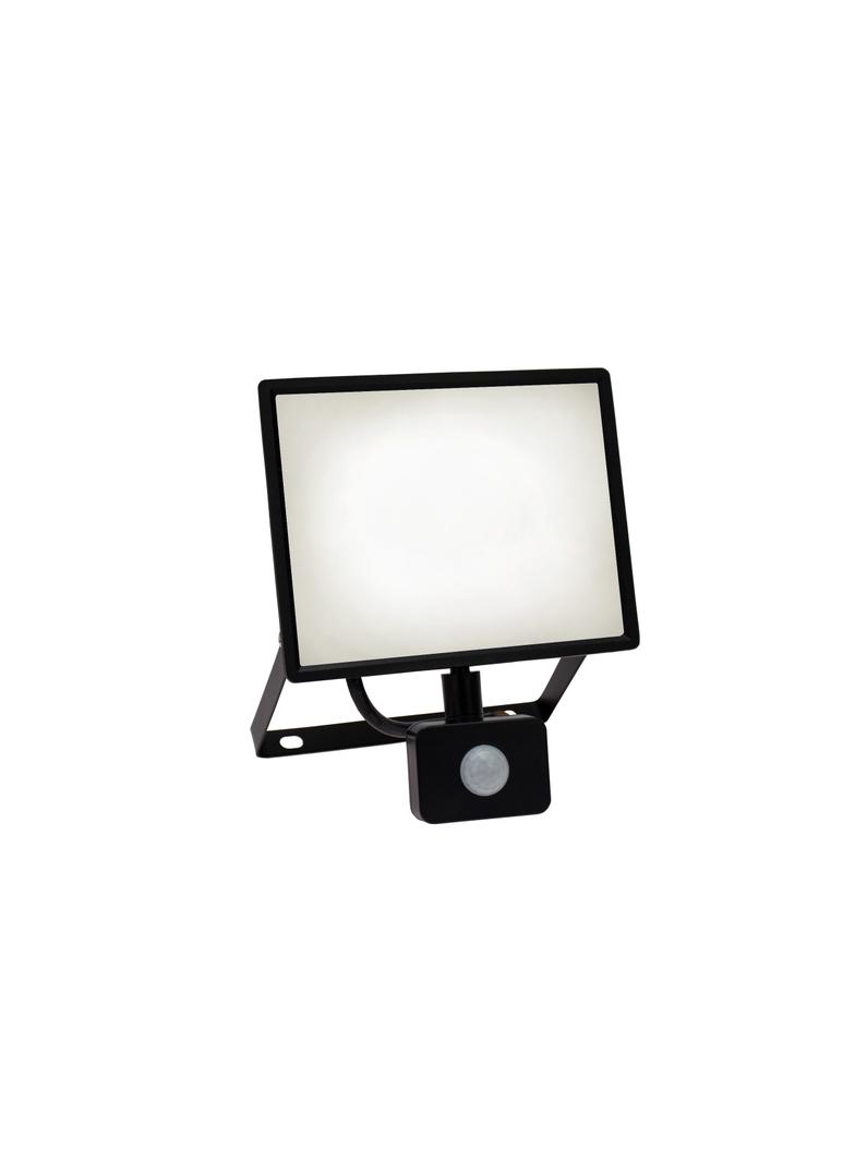 NOCTIS LUX 3 NAŚWIETLACZ 50W NW 230V IP44 180x215x53mm CZARNY czujnik ruchu PIR