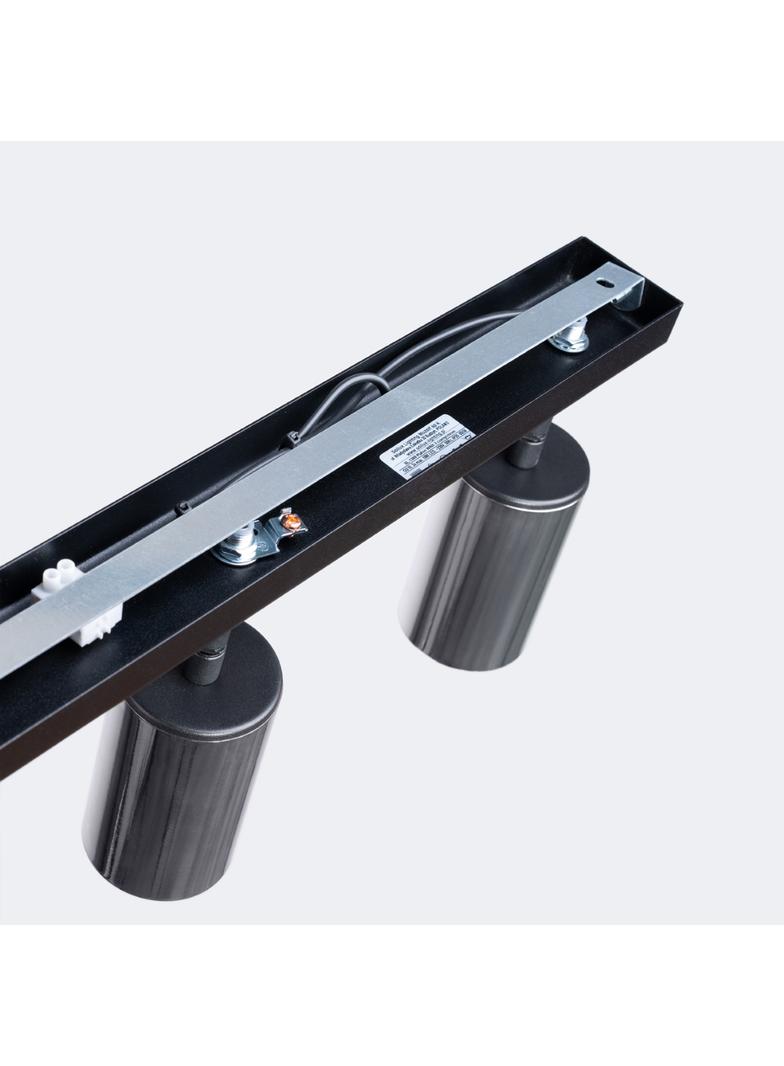 Plafon WINX 3 czarny/chrom