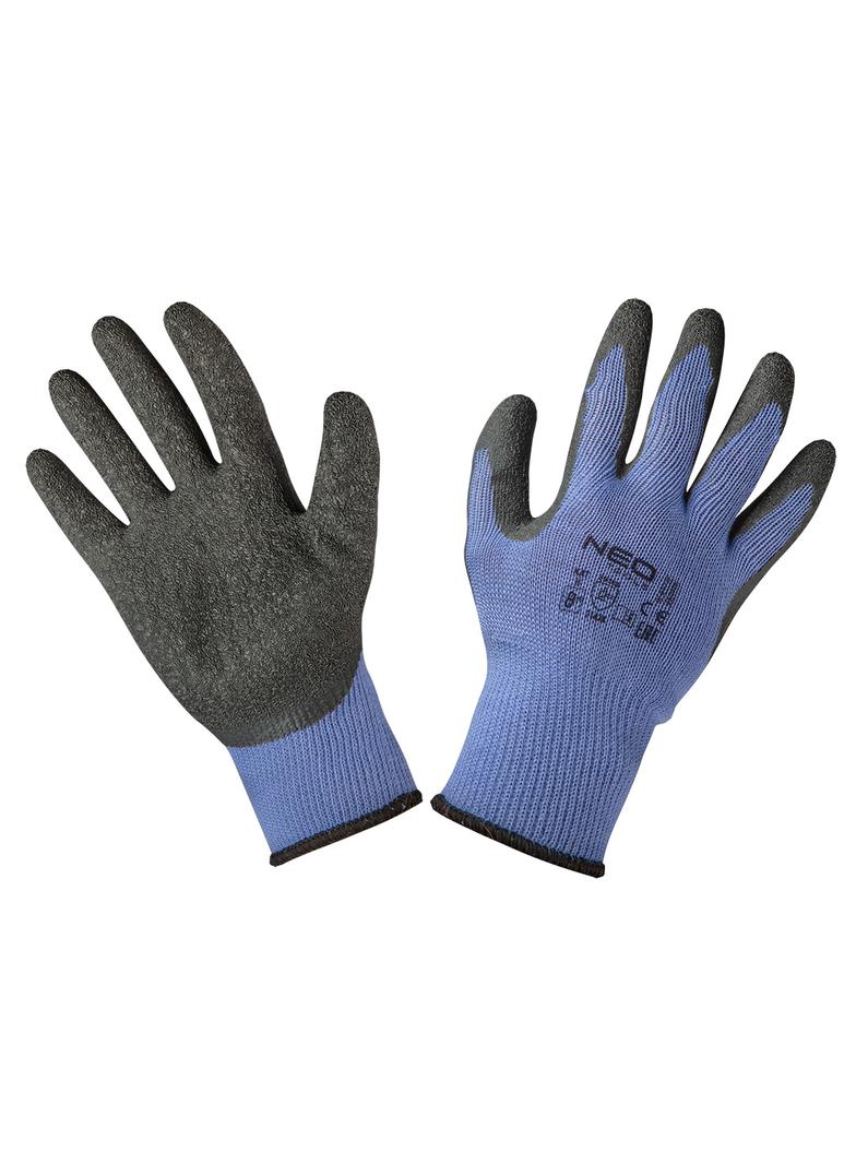 Rękawice robocze, bawełna z poliestrem pokryta lateksem, 2143X, rozmiar 8