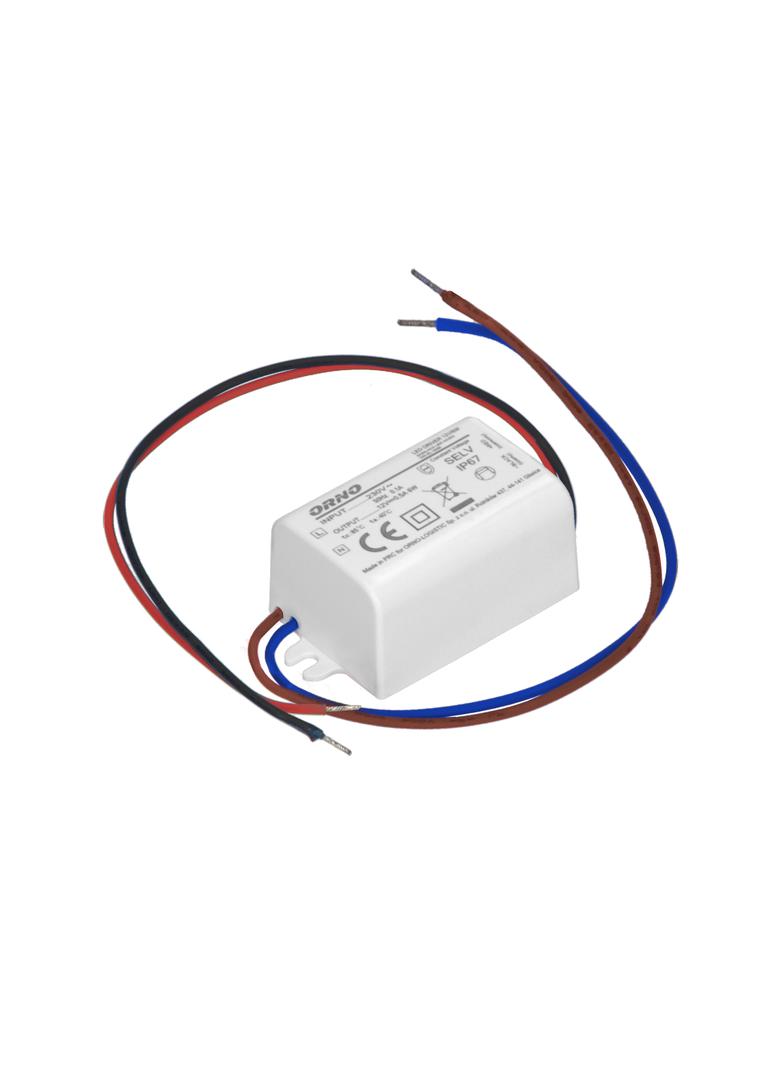 Zasilacz MINI do LED do puszki 12VDC 6W IP67 55/29,5/22mm OR-ZL-1630 ORNO
