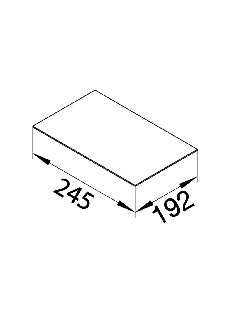 tehalit.VE-EE Wypełnienie kartonowe pokrywy dla cieńszych wykł 1mm VDE09 VDDEE09P1 HAGER