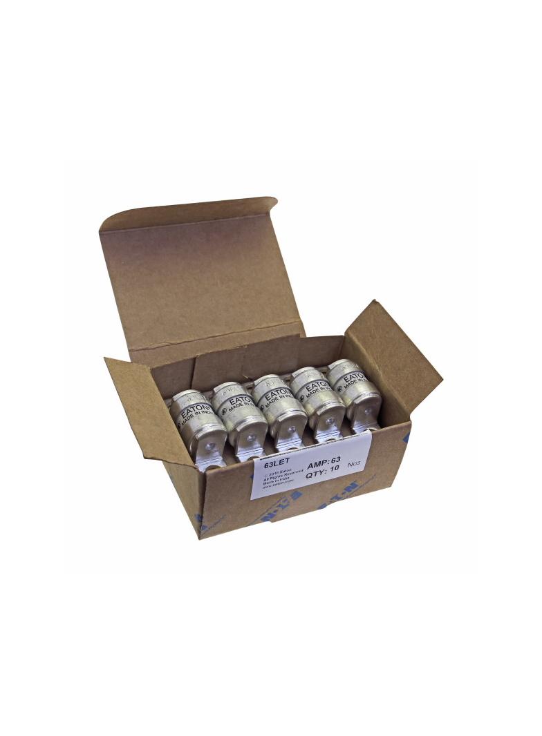 63AMP 280V AC BS88 HIGH SPEED FUSE Wkładka szybka 63A AC 240V DC 150V BS88 18x56 mm aR B 63LET EATON