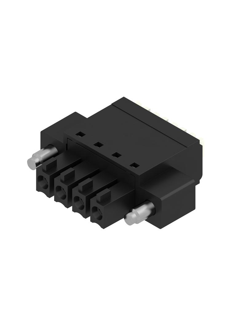 BCF 3.81/04/180F SN BK BX Wtyk PCB (złącze wiązki), listwa z gniazdami, 3.81 mm, Liczba biegunów: 4, PUSH IN, Złącze sprężynowe /50szt./ 1971590000 WEIDMÜLLER
