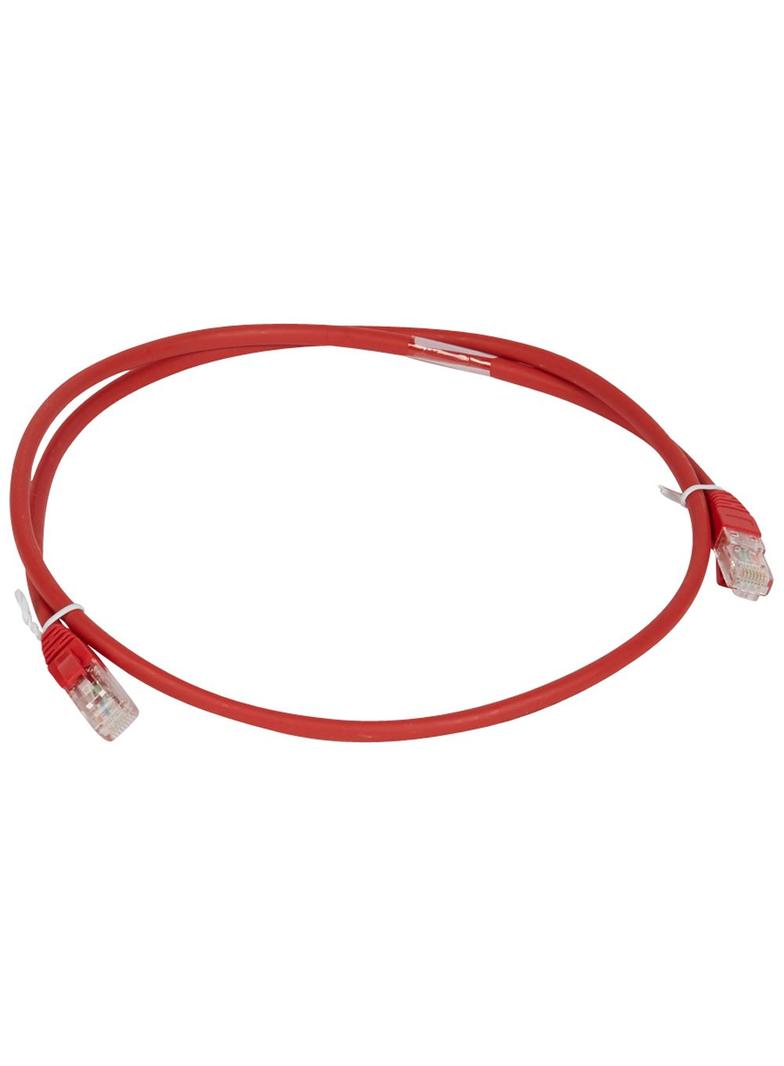 LCS KABEL KROSOWY KAT. 6A U/UTP 1M LS0H CZERWONY, Legrand