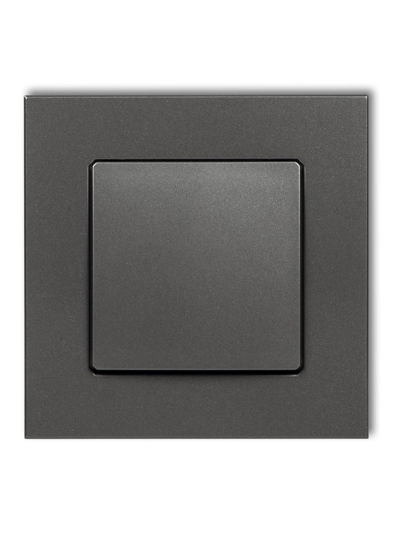 DECO Gniazdo ssące odkurzacza centralnego DECOvac grafitowy