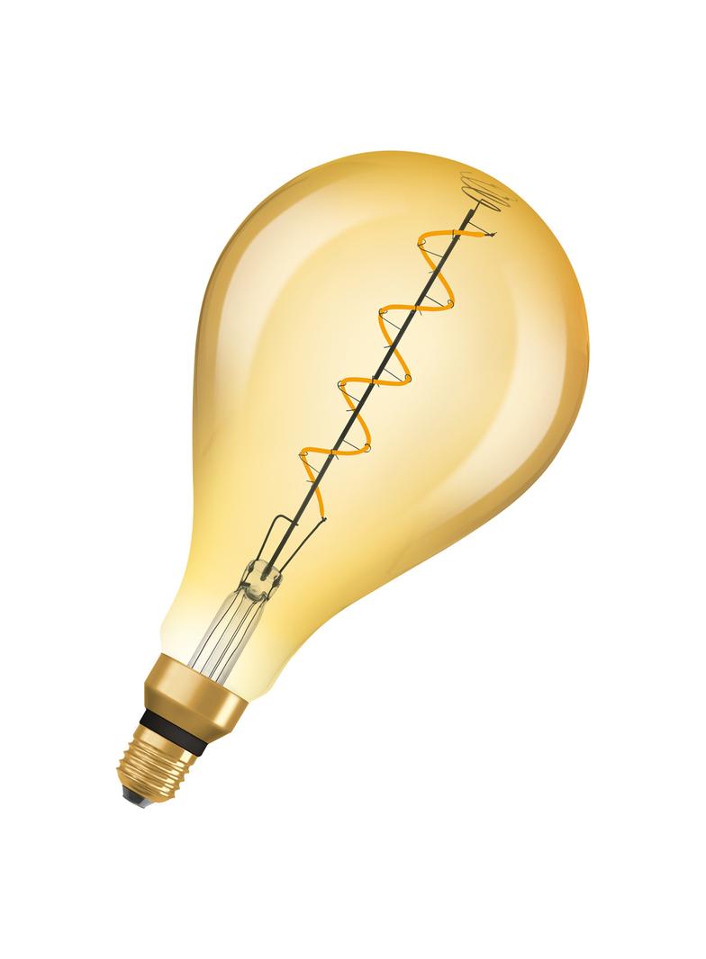 Lampa LED Vintage 1906 CL A160 Filament szkło przezroczyste GOLD 28 non-dim 5,5W 820 E27