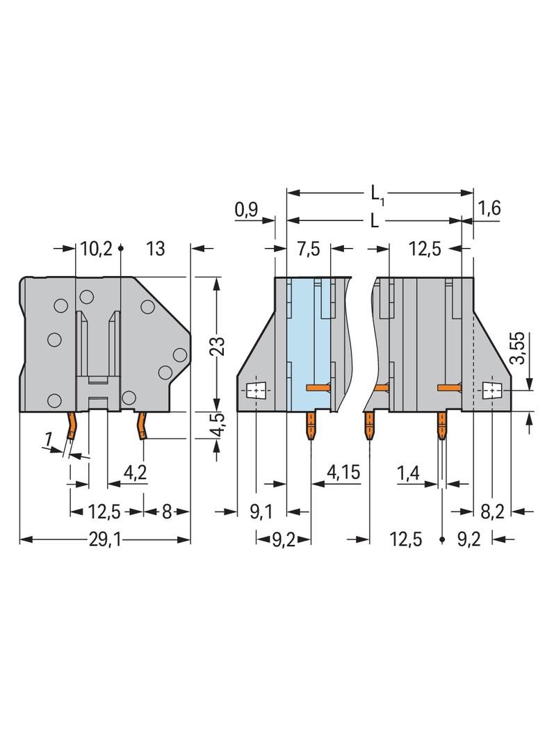 złączka do płytek drukowanych