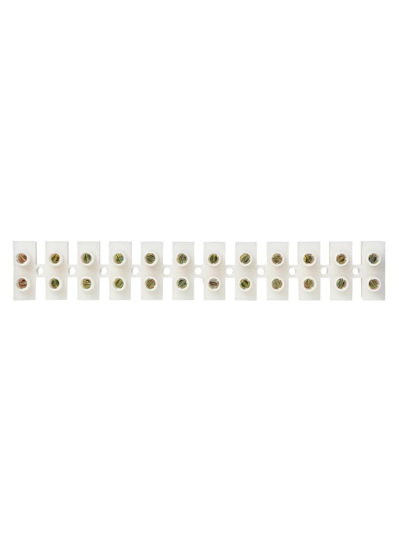 Listwa zaciskowa 12-torowa PRO, max.25mm2, PA UL94-V1, 10 szt. OR-SZ-8018/25/10 ORNO