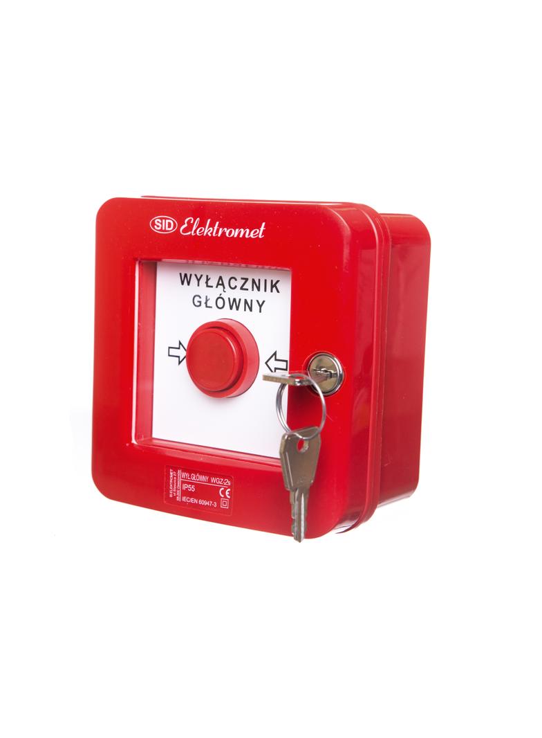 Wyłącznik alarmowy n/t WGZ-2s 921491 ELEKTROMET