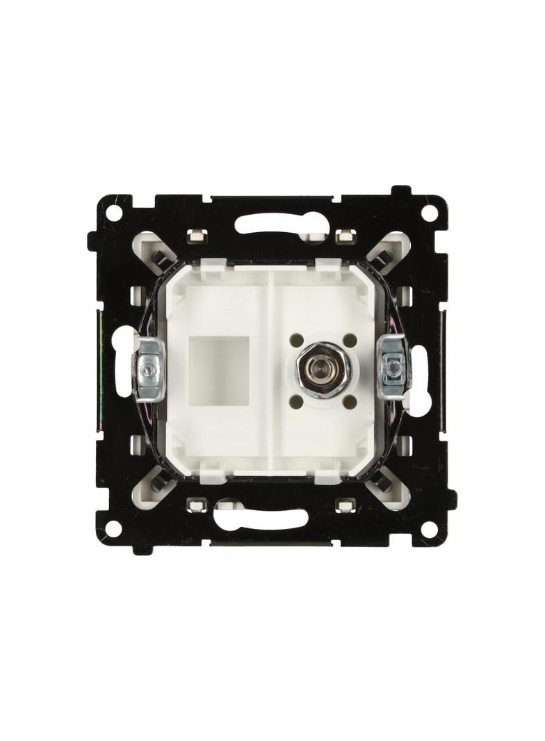 Simon 55 Gniazdo ekwipotencjalne pojedyncze Szampański mat