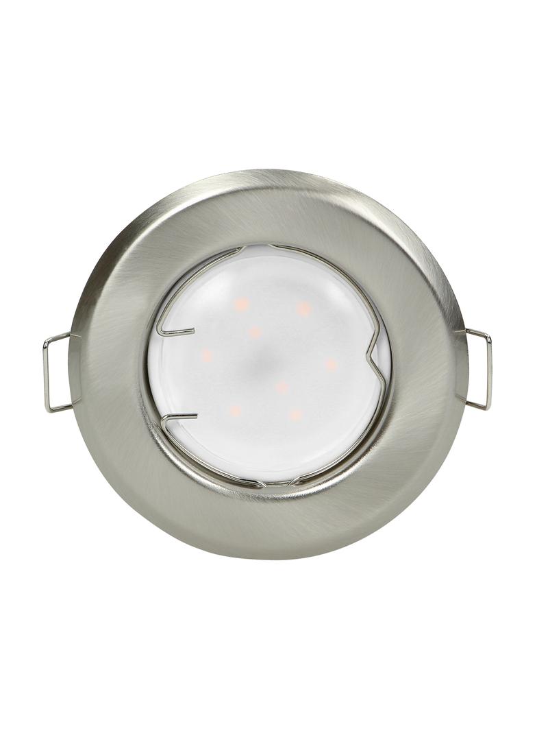 SUTRI RC ramka dekoracyjna oprawy punktowej MR16/GU10 max 50W okrągła stała satyna AD-OD-6175/N ORNO