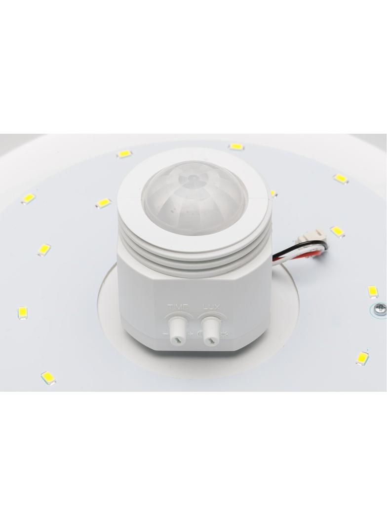 PLAFONIERA ITALIA LED Z CZUJNIKIEM RUCHU, 12 W, 900lm, IP20,  AC220-240V, 50/60Hz, KĄT ŚWIECENIA 360