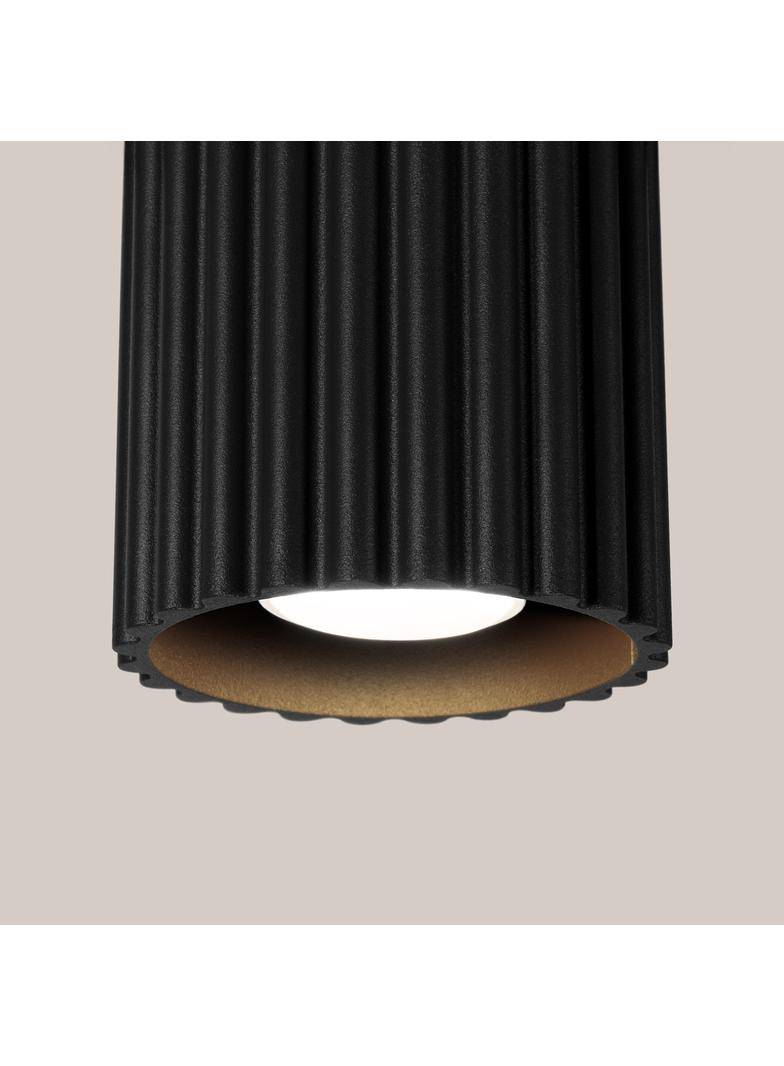 SOLLUX Plafon AURA 1 czarny GU10 ; SL.1784