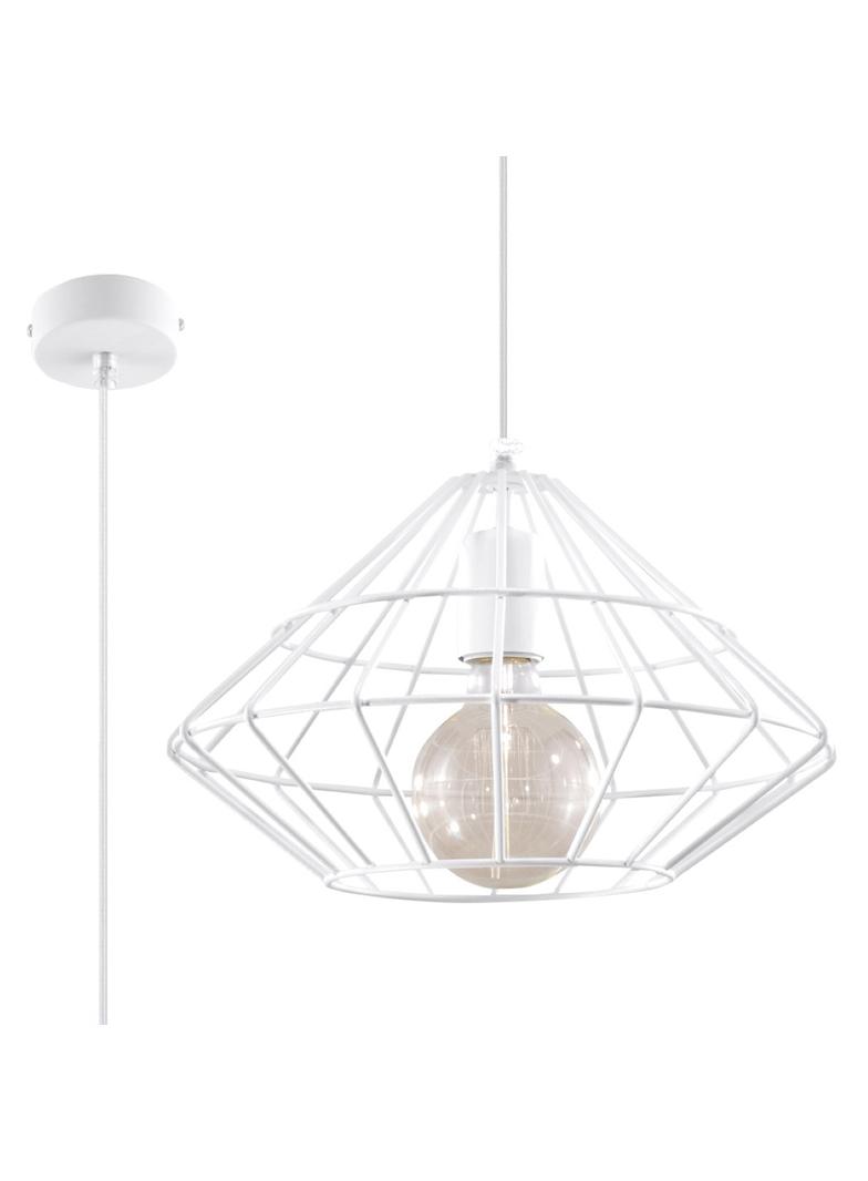 Sollux Lampa wisząca UMBERTO biała SL.0293