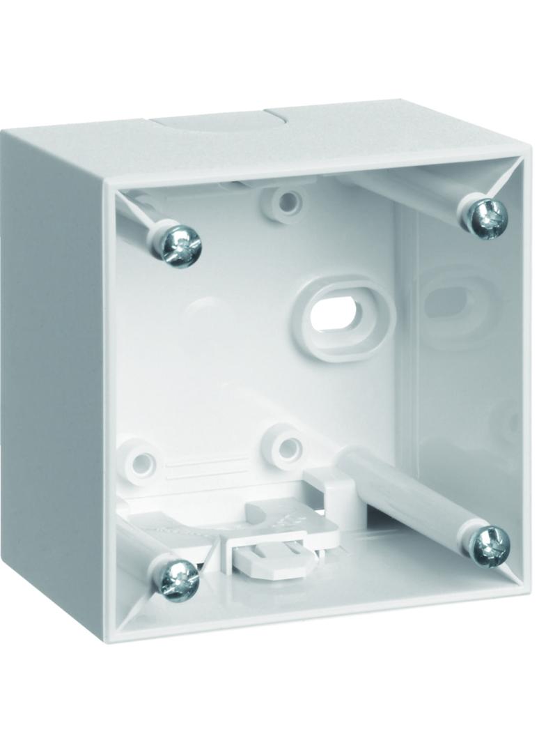 Integro Flow Puszka natynkowa 1-krotna wysoka biały