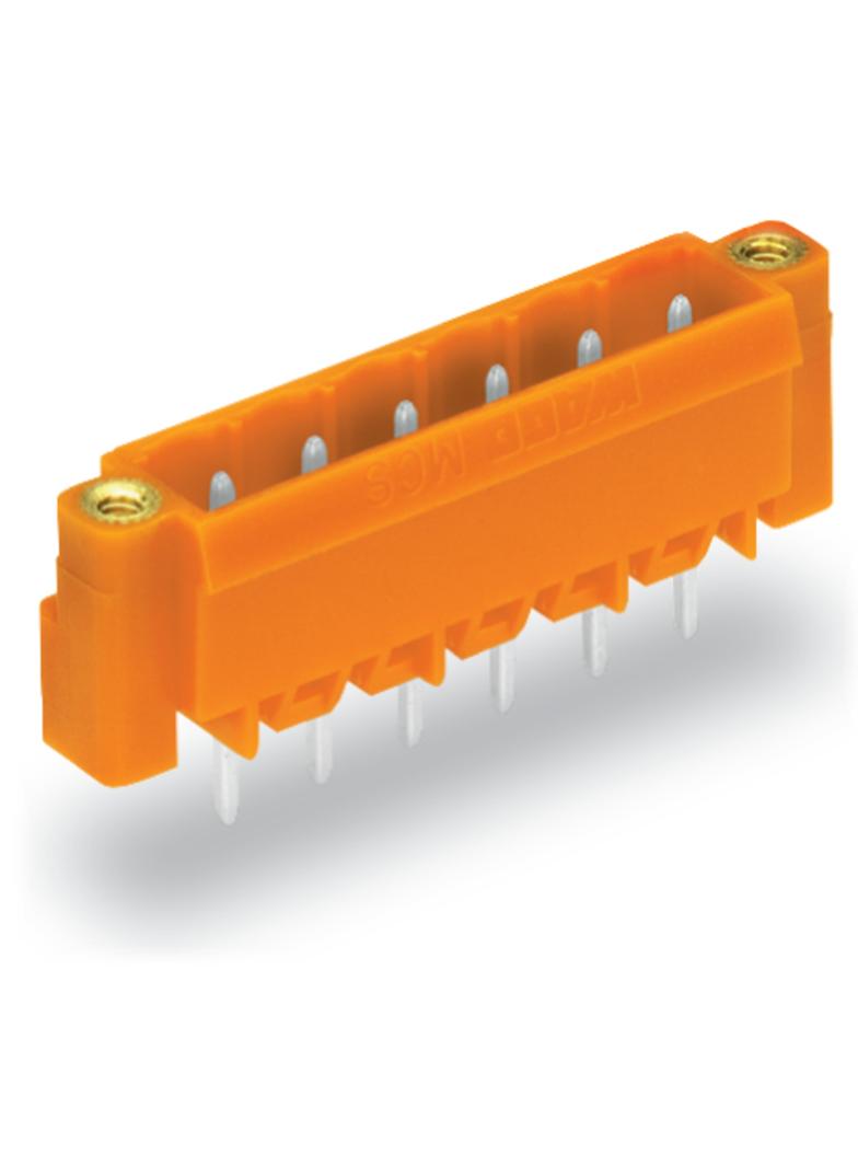 MCS-MIDI Classic wtyk 12-bieg. pomarańczowy raster 5,08 mm