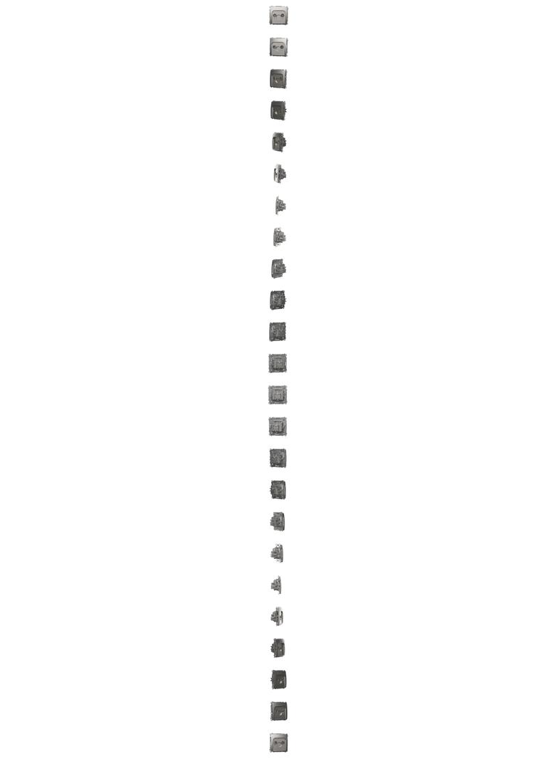 Simon Basic Gniazdo antenowe R-TV zakończeniowe do gniazd przelotowych 1x wejście: 5–862 MHz satynow