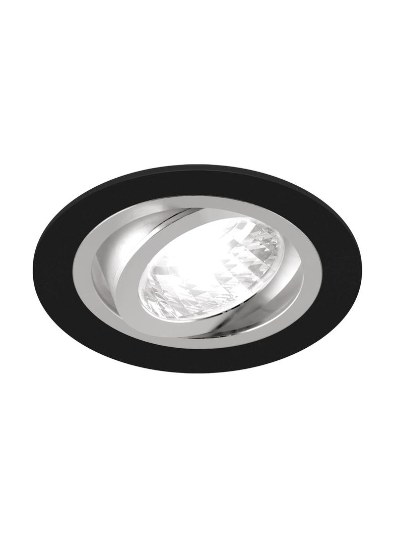 Sufitowa oprawa punktowa ALUM C MATBLACK/CHROME