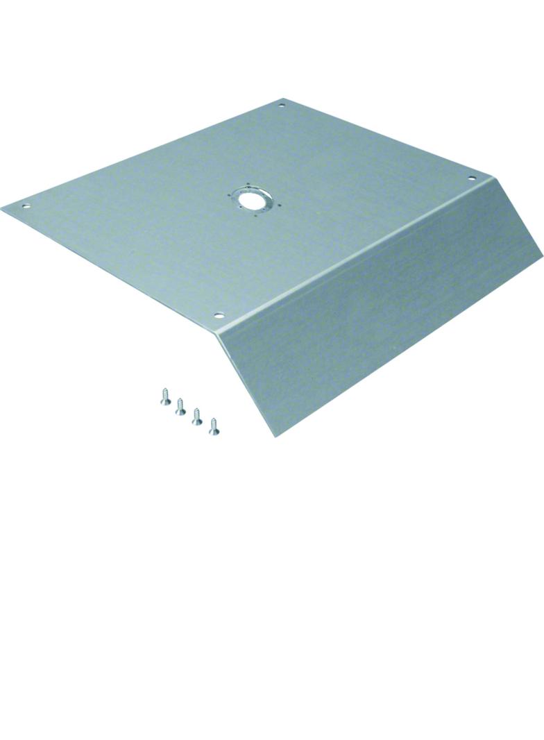 tehalit.AK Pokrywa kanału napodł GBZ fi50 1-str skos dł 400mm 300x70mm stal AKM300050GBZ HAGER