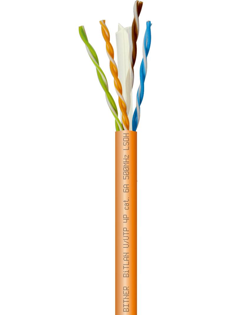 BiTLAN U/UTP 4x2x23 AWG  cat. 6A  500MHz LSOH
