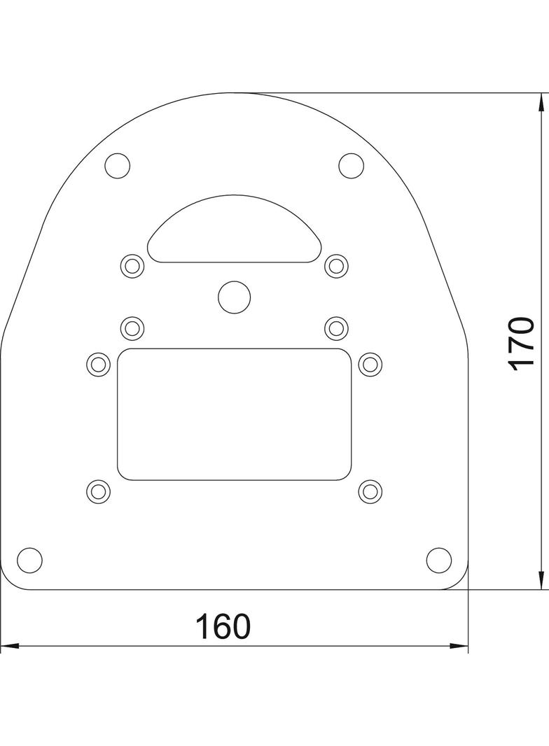 ISSBP110100RW, Płyta podłogowa