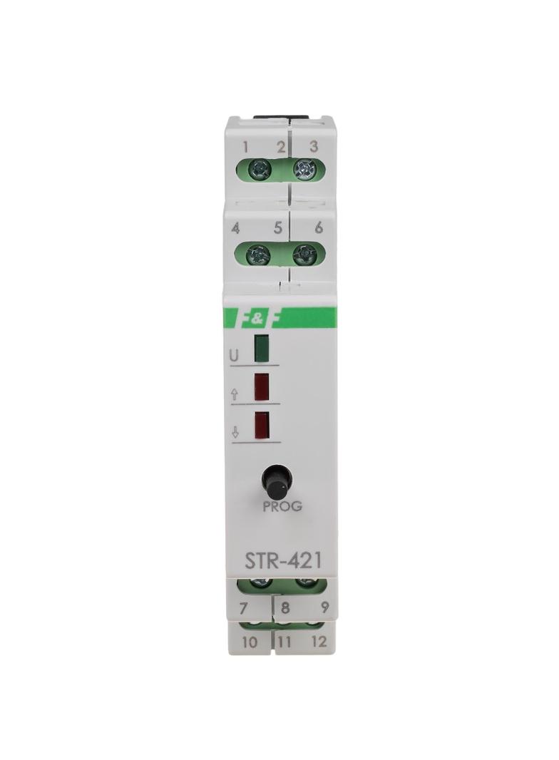 Sterownik roletowy dwuprzyciskowy napięcie 230V AC STR-421 F&F